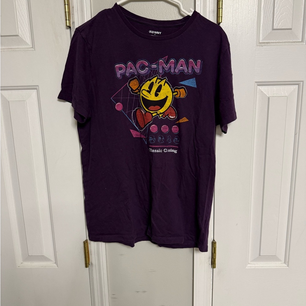 Old Navy Dark Purple Graphic Tee